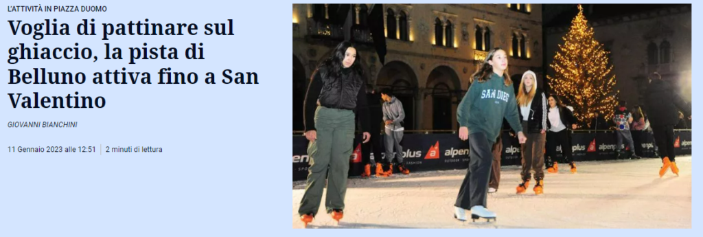 Voglia di pattinare sul ghiaccio